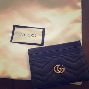 Sale! Gucci "GG" 5-Slot Card Holder Card Case